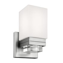 Maddison 3.5W LED Bathroom Wall Light Satin Nickel / Warm White - FE/MADDISON1BATH