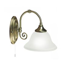 Heritage Single Decorative Wall Light Antique Brass - R9351-1B-AB