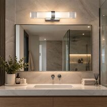 Rome 2W LED Wall Light Satin Chrome / Warm White - ROMEG2