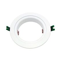 AT9018 140mm Extension Plate For Atom AT9012 LED Downlights White - 10121