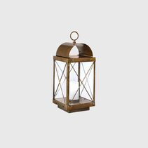 Lanterne Accent Small Outdoor Floor Lamp Antique Brass IP65 - 265.11.OO