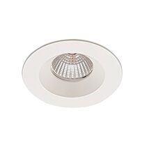 Twist On Lamp Frame 70mm Cutout To Suit MDL Downlight Module Series White - MDL-601-WH