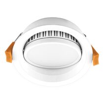 Deco Tilt 13W Dimmable LED Downlight White / Tri Colour - 20430