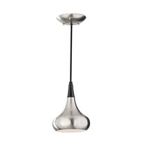 Beso Mini Pendant Brushed Steel - FE/BESO/P/S BS