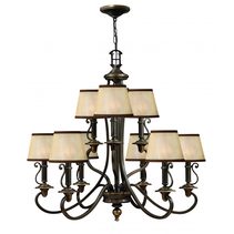 Plymouth 9 Light Chandelier Olde Bronze - HK-PLYMOUTH9