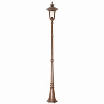 Chicago Medium Lamp Post Rusty Bronze Patina - CC5-M