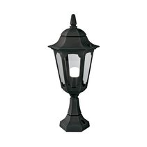 Parish Pedestal Lantern Black - PR4-BLACK