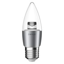 Key Candle 6 Watt Clear Diffuser Dimmable LED Globe Chrome E27 / Warm White - 65092