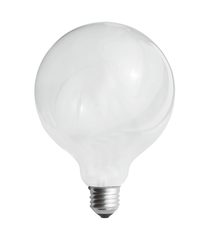 Halogen G125 53W E27 Frosted Spherical Lamp - CLAHASP53WESFR