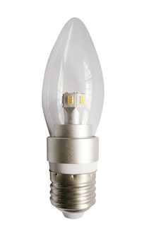 LED 4W Dimmable Candle Clear E27 3000K - CAN1D