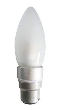LED 4W Candle Frosted B22 3000K - CAN10