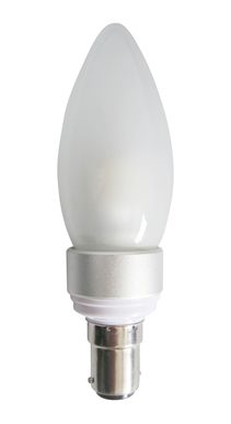 LED 4W Candle Frosted B15 5000K - CAN16