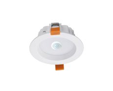 LED Motion Sensor Downlight 10W White Frame / Warm White - Motion1