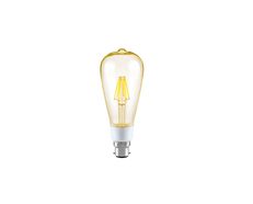 LED 7W ST64 Amber Filament  B22 2400K Dimmable