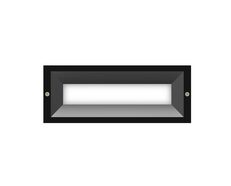 LED 13W Bricklight Dark Grey / Tri-Colour IP65 - BRICKTRI3