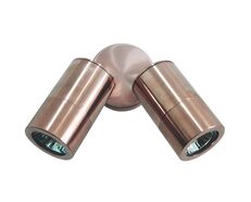 Solid Copper Double Adjustable Spot Light - 240V GU10 - CLA1322L