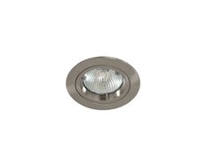 Low Voltage Round Fixed Frame Only - Brushed Nickel