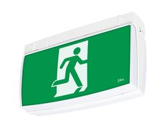 One Box Surface Mounted LED Exit Sign - 19874/05