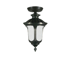 Waterford Small Under Eave Light Antique Black IP44 - 1000567