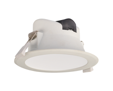 Wave 9W Dimmable LED Downlight White / Tri Colour - S9065TC WH