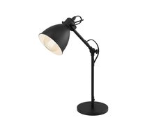 Priddy Industrial Adjustable Desk Lamp Black - 49469N