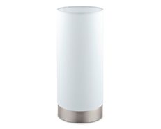 Pasteri Touch Dimmable Table Lamp Satin Nickel / White - 95118N