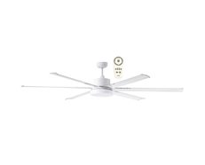 Albatross 72" DC Ceiling Fan With Dimmable 24W LED White / Warm White - MAFML3WR + MAF180W