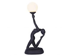 Art Deco Table Lamp Black - TL-5G/BK