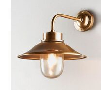 Sandhurst 1 Light Wall Lamp Antique Brass - ELPIM57058AB