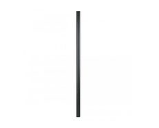 Resin 1 Meter Height 76mm Diameter Pole Black - BZ-POLE1-BL