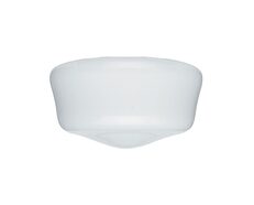 Schoolhouse 8" Ceiling Fan Lights Glass Only Opal - 22515