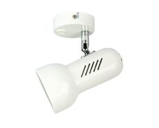 Profile 1 Light Switched E27 Adjustable Spotlight White - LF500/1S WH
