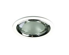 Litek 195 Side Entry Twin Recessed Downlight White - LF4236WH