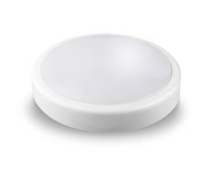 Polycarbonate 14W LED Bunker Light With Corridor Function White / Tri-Colour - AT5709/WH/TRI/CF