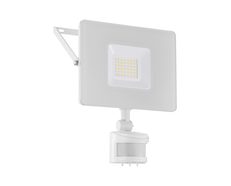 Smart Double Led Floodlight With Sensor Silver Flled6155s