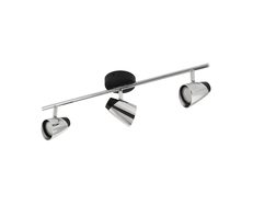 Moncalvio 15W LED Spotlight Black & Chrome / Warm White - 96717