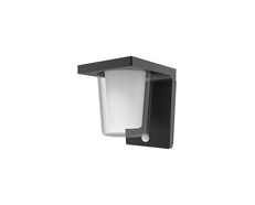 Khepri 13.5W LED Exterior Surface Mounted Wall Light with Sensor / Dark Grey - KHEPRI01