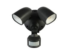Shielder 20W LED Floodlight With Sensor Black / Cool White - 20784/06