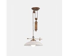 Country Curve Pendant Light Counterweight Rise & Fall - 080.12.OV