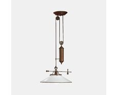 Country Pendant Light Counterweight Rise & Fall - 083.12.OV