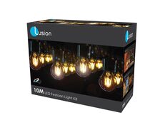 Festoon 10 Meter LED Party Light Kit Warm White - LPL10MBC