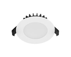 Roystar Flush Lens 10W LED Dimmable Downlight White / Tri-Colour - 204772N