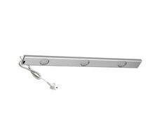 Sensor Switch 9W LED Cabinet Striplight Silver / Cool White - SVULED-BAR3-SI