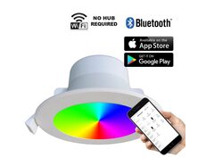 Smart 9W LED Dimmable Tri-CCT + RGB - SMTNOVA1