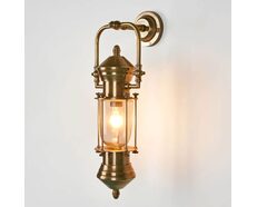 Lisbon Outdoor Wall Lamp Antique Brass IP54 - ELPIM59951AB
