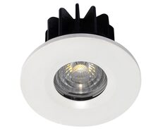 Firestop 8W LED Dimmable Fireproof Downlight White / Warm White - LFS8W3KD