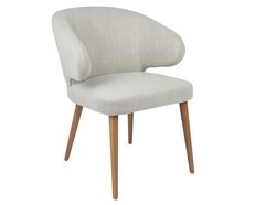 Harlow Natural Dining Chair Natural Linen - 32557