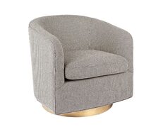 Belvedere Swivel Occasional Chair Black - 31761