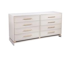 Pearl 8 Drawer Chest Grey - 31514