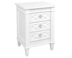 Plantation Bedside Table Small White - 31735